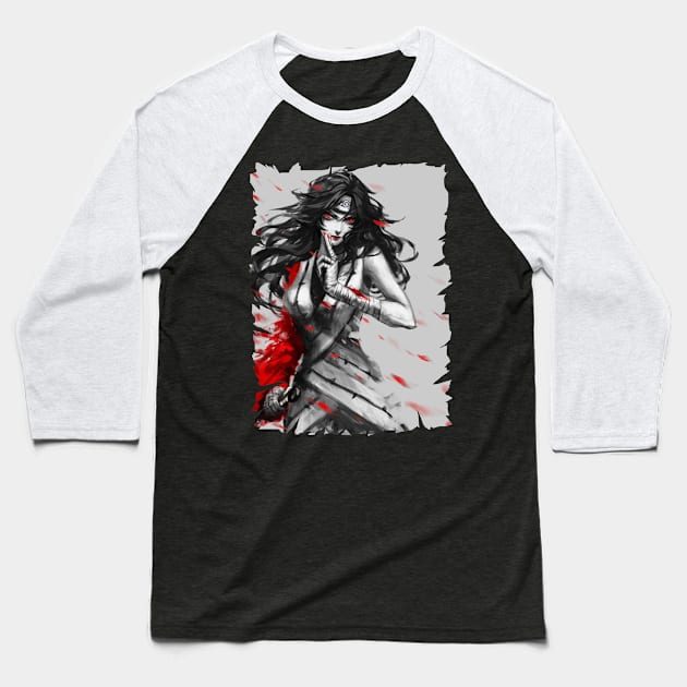 KURENAI YUHI ANIME MERCHANDISE Baseball T-Shirt by julii.draws